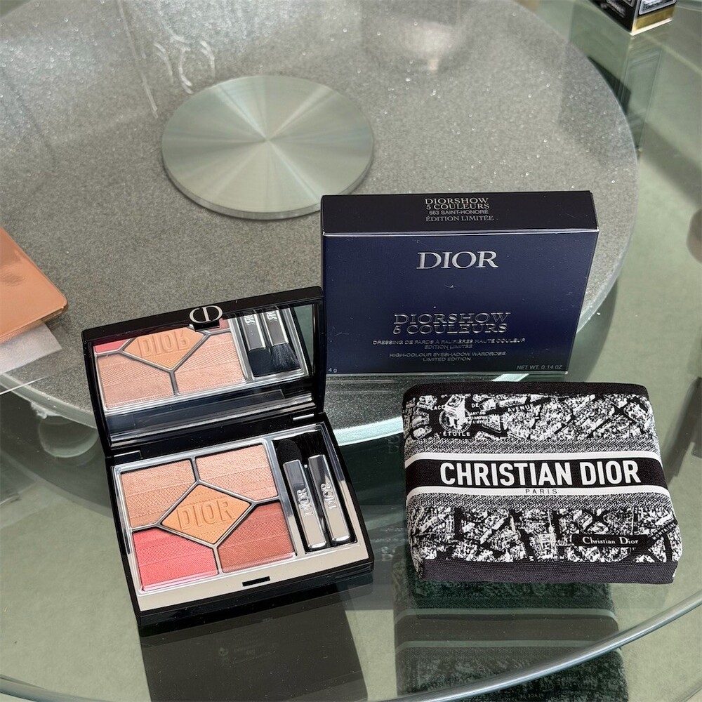 Dior Diorshow 5 Couleurs Eyeshadow Palette 663 Saint-Honoré + Pouch LIMITED ED